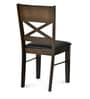 Adrian 6 Seater Dining Set in Dark Walnut Finish