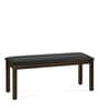Adrian Solid Wood 6 Seater Dining Set in Dark Walnut Finish with Bench