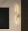 Adrian 650mm Vertical Wall Light Gold Body Metal & Tube Acrylic Modern Decorative Wall Lamp for Living Room Bedroom