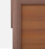 Adriana Queen Size Bed in Walnut Finish