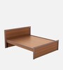 Adriana Queen Size Bed in Walnut Finish
