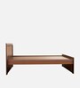 Adriana Queen Size Bed in Walnut Finish