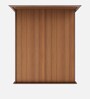 Adriana Queen Size Bed in Walnut Finish