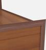 Adriana Single Bed in Walnut Finish