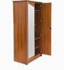 Adriana Two Door Wardrobe in Brown Colour