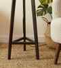 Adrienne Wooden Floor Lamp with Jute Shade & Brown Base