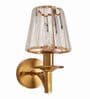 Hector Brass Metal and Glass Wall Sconces