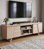 Adulis TV Unit In Light Oak Finish Adulis TV Unit In Light Oak Finish