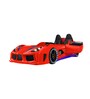Advanced Racing Car Bed In Red Colour with Mattress