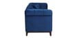 Aelber Velvet 3 Seater Sofa In Royal Blue Colour