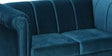Aelber Velvet 2 Seater Sofa In Teal Blue Colour