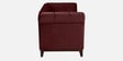 Aelber Velvet 2 Seater Sofa In Wine Red Colour