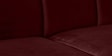 Aelber Velvet 2 Seater Sofa In Wine Red Colour