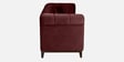 Aelber Velvet 3 Seater Sofa In Wine Red Colour