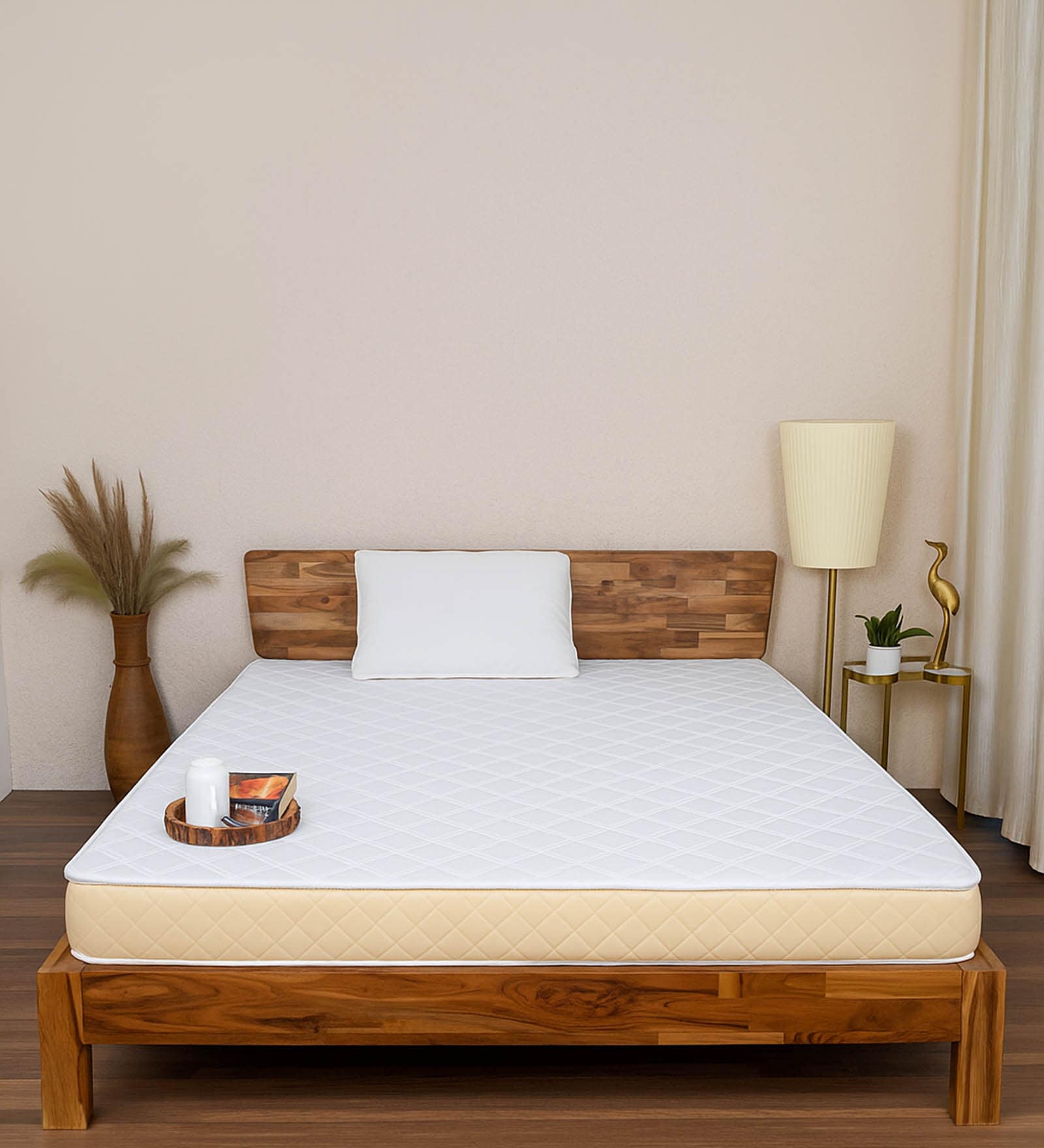 Aero Cool Gel with posture Control Tech 8 Inch HR & Memory Foam Queen Size Mattress