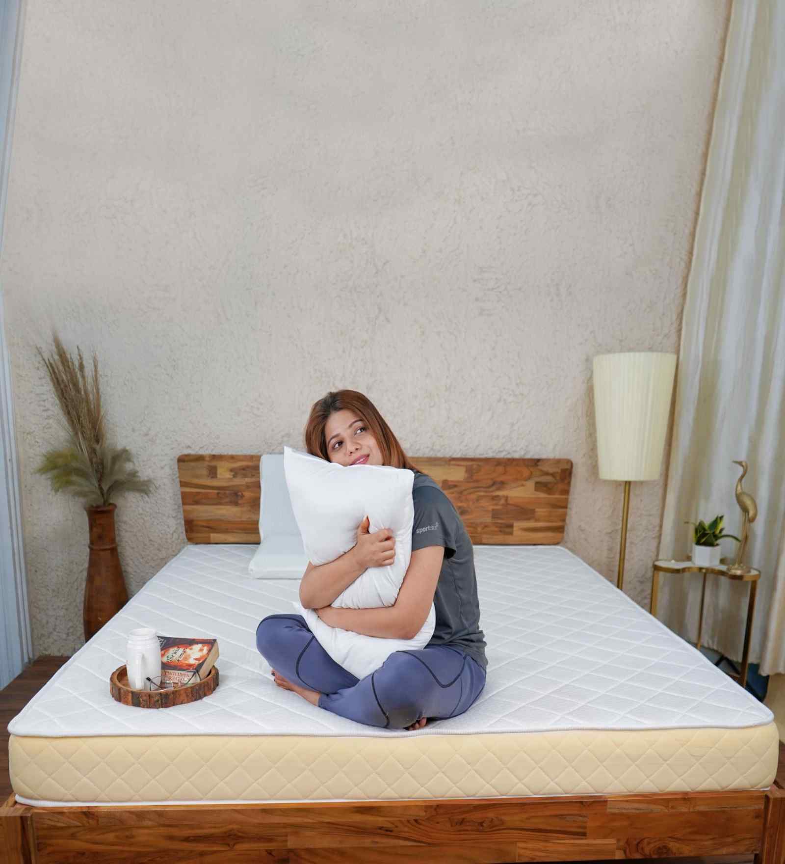 Aero Cool Orthopedic 8 Inches HR Foam Queen Size Mattresses