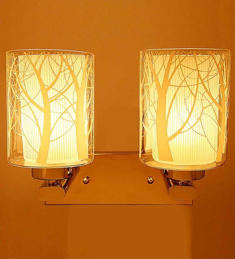 Buy Double Shade Uplighter Wall Mounted Light by Aesthetics Home Solution Online Upward Wall