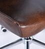 Aegis Leatherette Executive Chair in Brown Colour