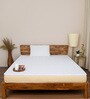 Aero Cool Gel with posture Control Tech Memory Foam 4 Inches King Size Mattress in Beige Colour