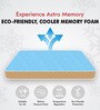 Aero Cool Gel with posture Control Tech Memory Foam 4 Inches King Size Mattress in Beige Colour