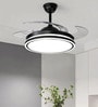 AeroS Smart Fan Black Metal + Arylic , Google & Alexa Remote & App Control