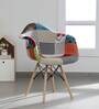 Aesthetic Fabric Iconic Chair in Multi Colour