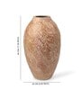 (1Pc) Gold Terracotta Vase For Table Decor