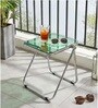 AetherGlace Green Colour Folding Chair With Table