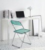 AetherGlace Green Colour Folding Chair With Table