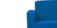 Affan Fabric 3 Seater Sofa in Blue Colour