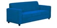 Affan Fabric 3 Seater Sofa in Blue Colour
