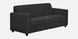 Affan Fabric 3 Seater Sofa in Charcoal Grey Colour