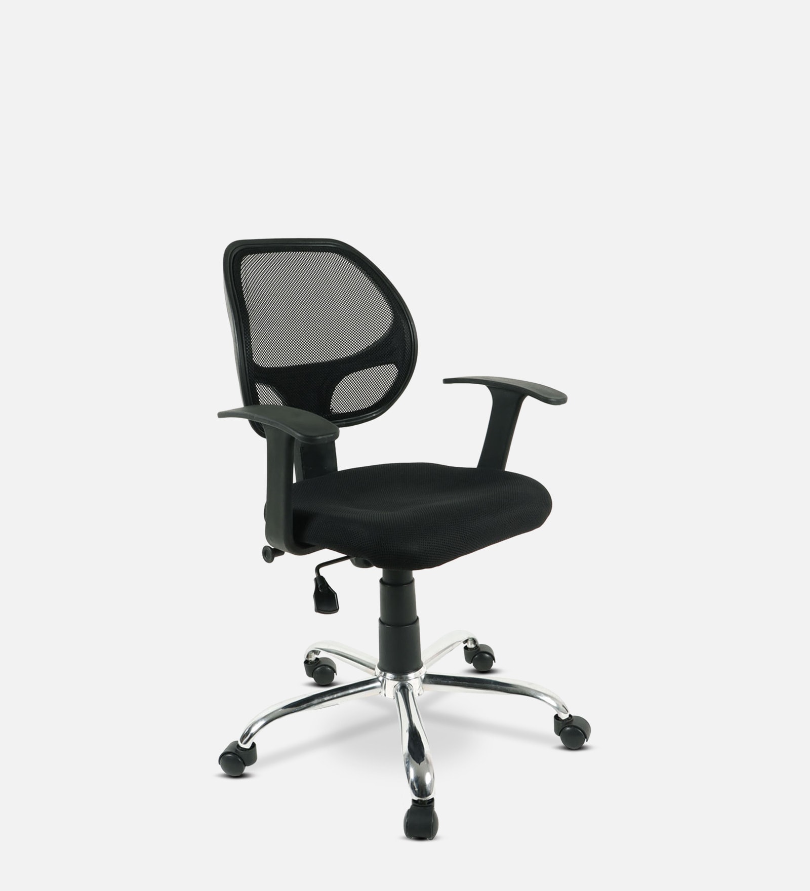 Buy Afectuosa Low Back Ergonomic Chair in Black Colour at 41 OFF by