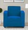 Affan 1 Seater Sofa in Blue Colour