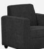 Affan Fabric 1 Seater Sofa in Charcoal Grey Colour