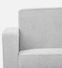 Affan Fabric 1 Seater Sofa in Grey Colour
