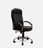 Affinity Leatherette Executive Chair in Black Colour