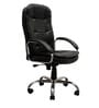 Affinity Leatherette Executive Chair in Black Colour