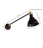 Afralia Black Wall Sconce