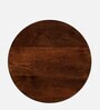 Afranius Solid Wood Nest Of Tables In Black Finish