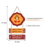 Ganesha Wooden Decorative Wall Hanging