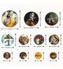 Set of 11 Shree Krishna Wall Arts