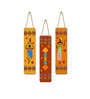 African Warli Multicolour Engineered Wood Wall Hanging Quotes