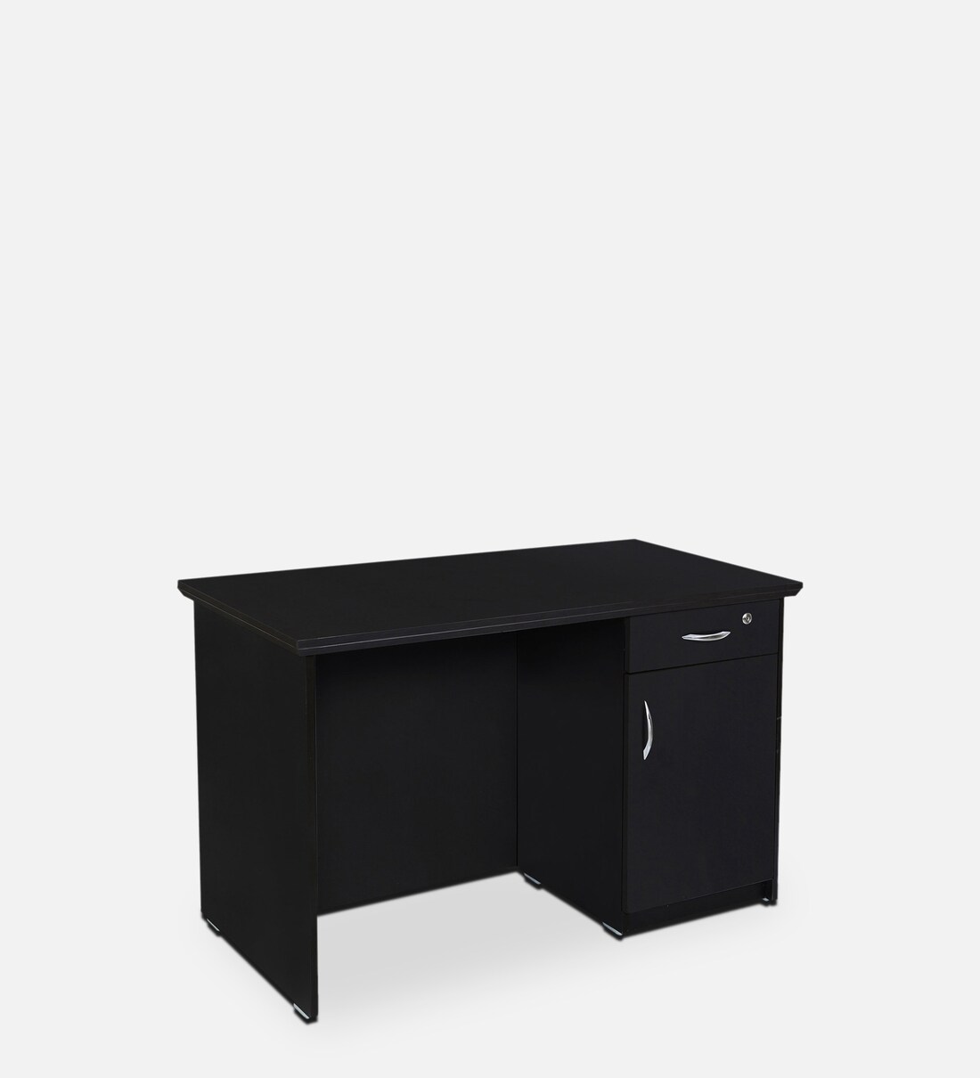 Buy Agate Office Table in Wenge Colour by Fullstock Online Work Stations Office Tables