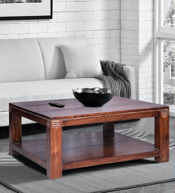 Buy Agnes Coffee Table In Walnut Finish By Trendsbee Online Contemporary Rectangular Coffee Tables Tables Furniture Pepperfry Product