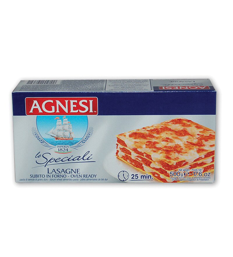Test.agnesi lasagne 1kg/1 15% (8001200027165)