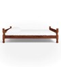 Agastya Sheesham Wood King Size Bed In Provincial Teak Finish