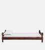 Agastya Sheesham Wood Single Bed in Scratch Resistant Honey Oak Finish