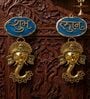 Agate Shubh Labh Metal Ganesha Hangings