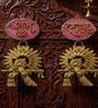 Agate Shubh Labh Metal Krishna Bansi Hangings